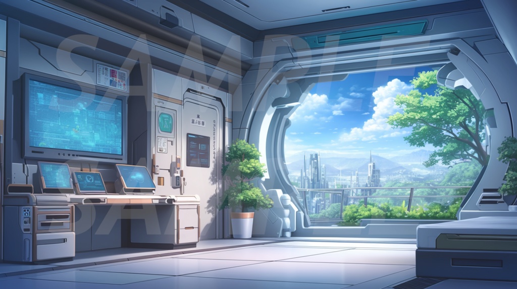 【235枚】SF・宇宙都市・未来都市 背景イラスト集【著作権フリー】スペースオペラ・サイファイ