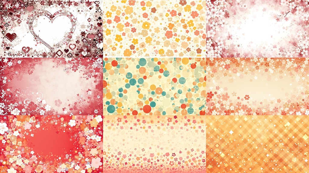 【無料/361枚】壁紙 背景画 イラスト フリー素材