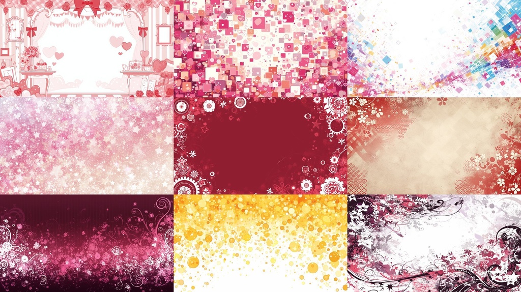 【無料/361枚】壁紙 背景画 イラスト フリー素材