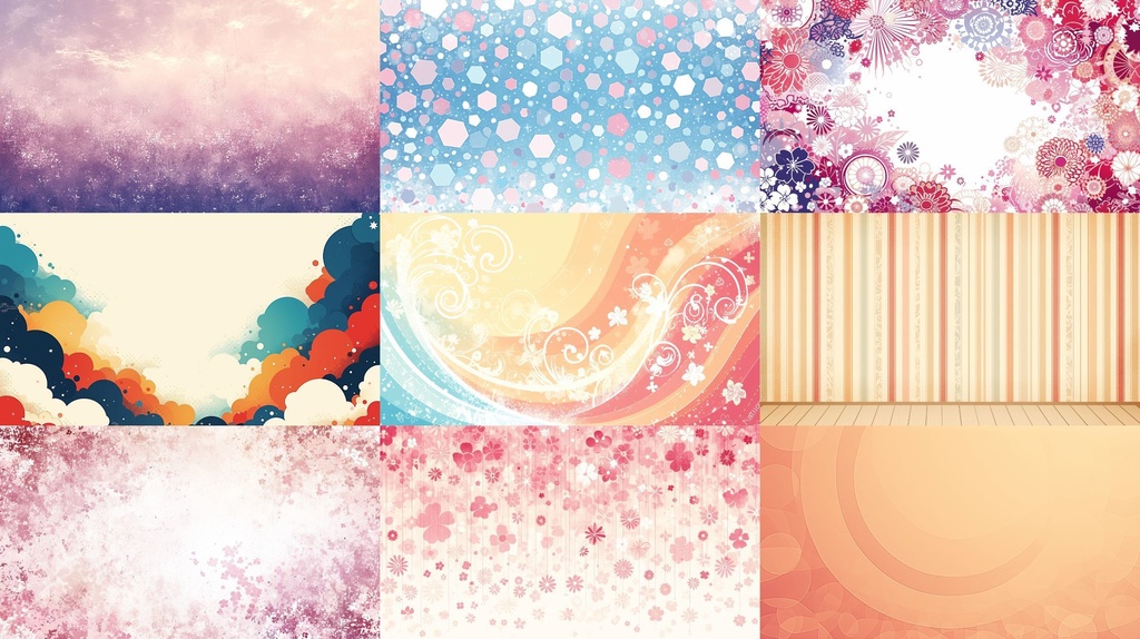 【無料/361枚】壁紙 背景画 イラスト フリー素材