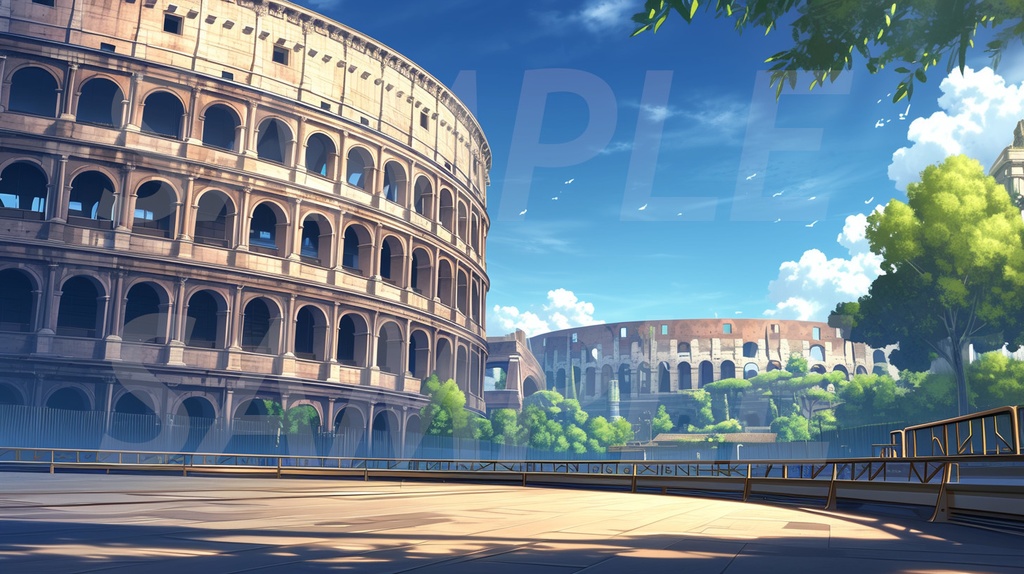 【364枚】世界観光名所 イラスト背景画/風景画【著作権フリー素材】