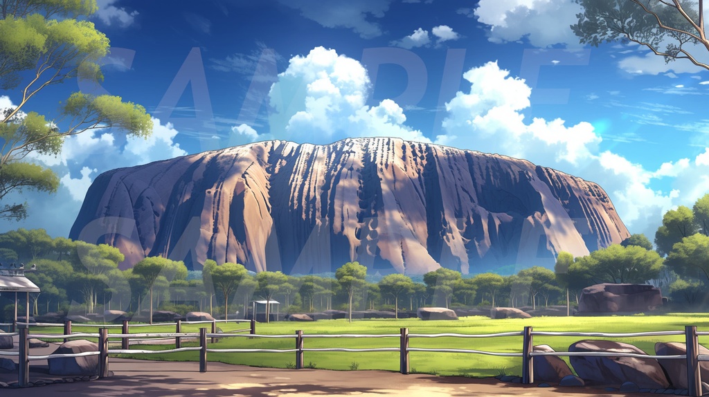 【364枚】世界観光名所 イラスト背景画/風景画【著作権フリー素材】