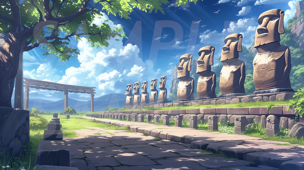 【364枚】世界観光名所 イラスト背景画/風景画【著作権フリー素材】