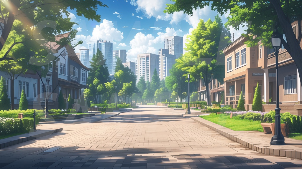 【147枚】世界の住宅街風景【著作権フリー】背景画/TRPG