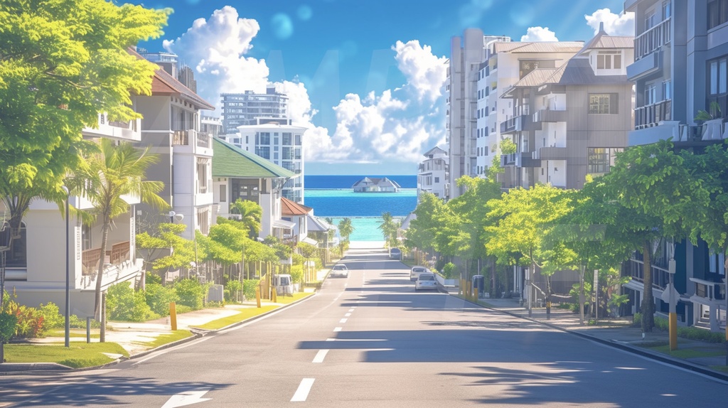 【147枚】世界の住宅街風景【著作権フリー】背景画/TRPG