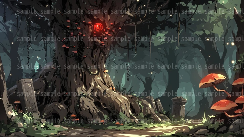 【62枚】森の背景イラスト【著作権フリー】TRPG/風景画/ゲーム