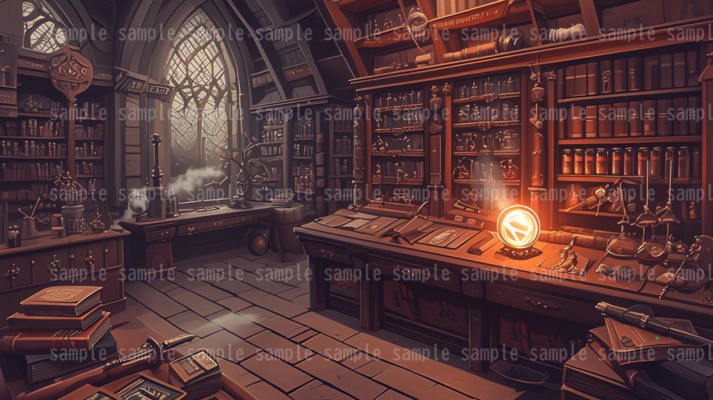 【54枚】RPGの店内背景イラスト集【著作権フリー】武器屋/防具屋/宿屋/教会/カジノ