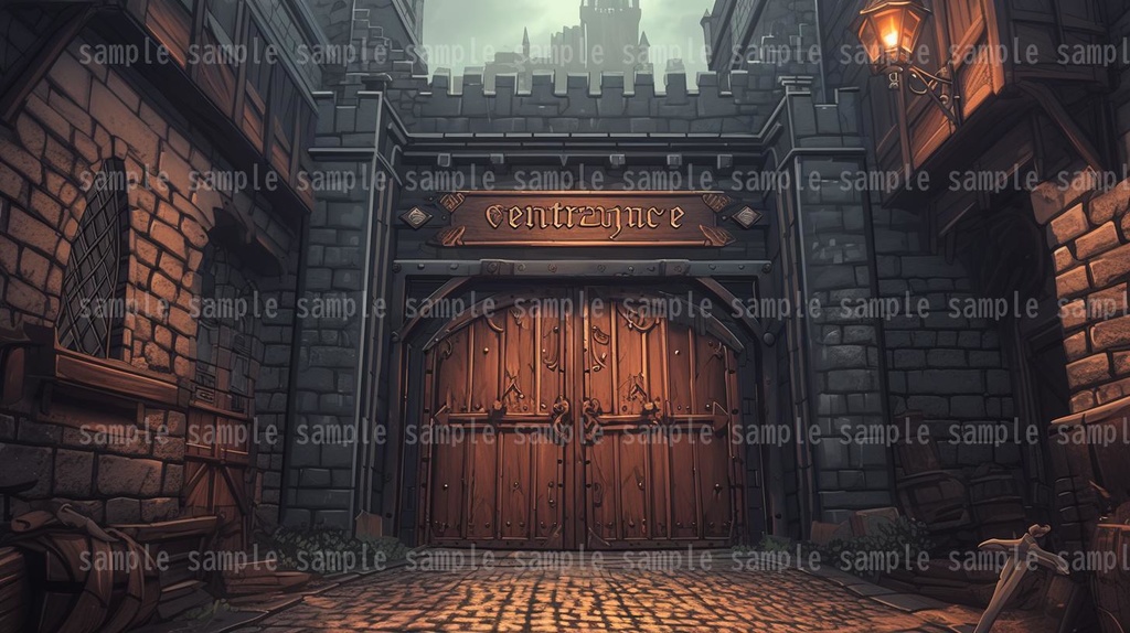 【54枚】RPGの店内背景イラスト集【著作権フリー】武器屋/防具屋/宿屋/教会/カジノ