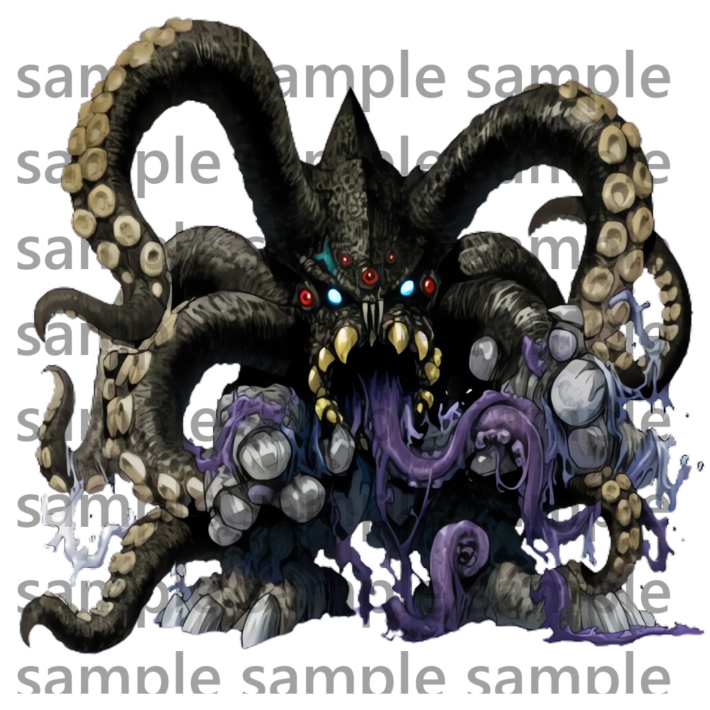 【383種】モンスターイラスト 背景透過/TRPG/ゲーム/RPGツクール/挿絵/アイコン