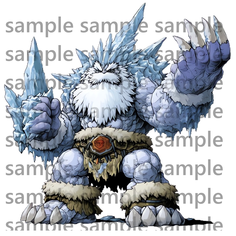 【383種】モンスターイラスト 背景透過/TRPG/ゲーム/RPGツクール/挿絵/アイコン