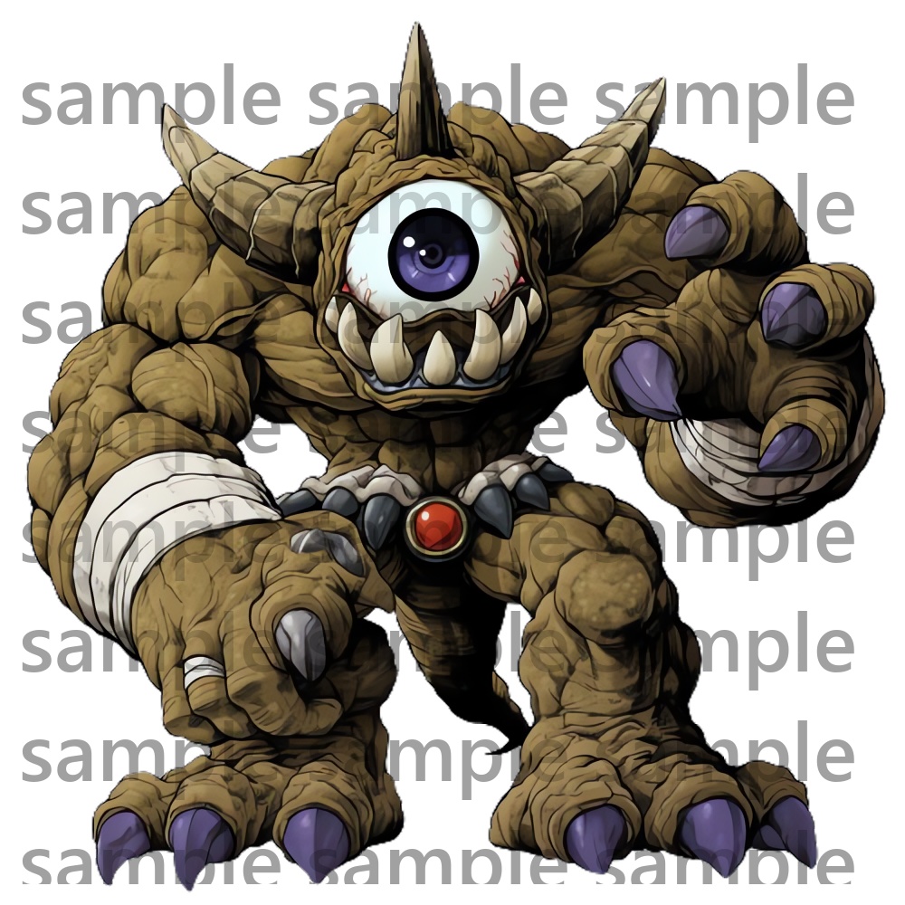 【383種】モンスターイラスト 背景透過/TRPG/ゲーム/RPGツクール/挿絵/アイコン