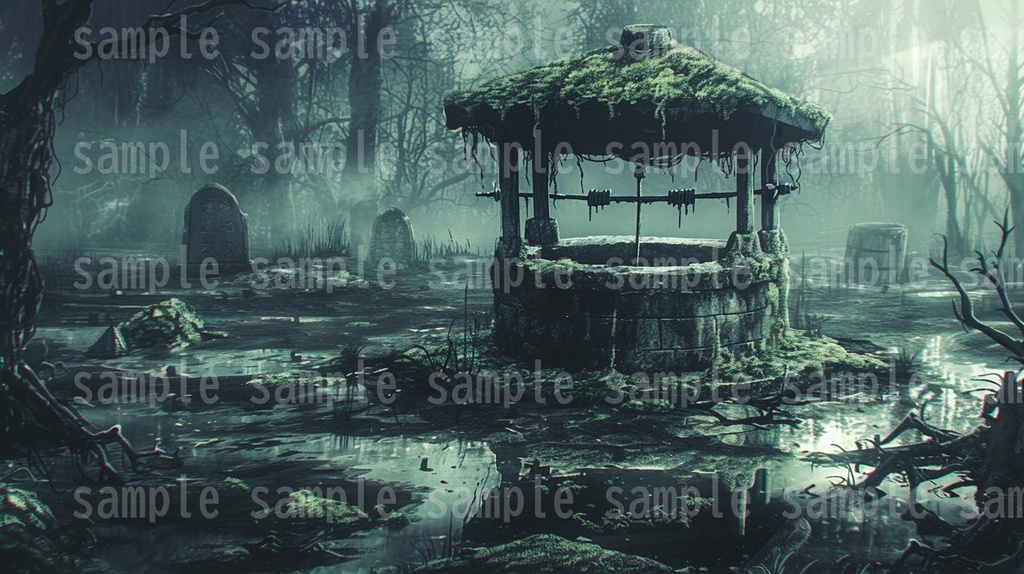 【202枚】和風ホラー背景イラスト/風景画/TRPG/怖い背景画