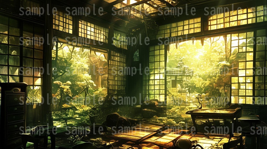 【202枚】和風ホラー背景イラスト/風景画/TRPG/怖い背景画