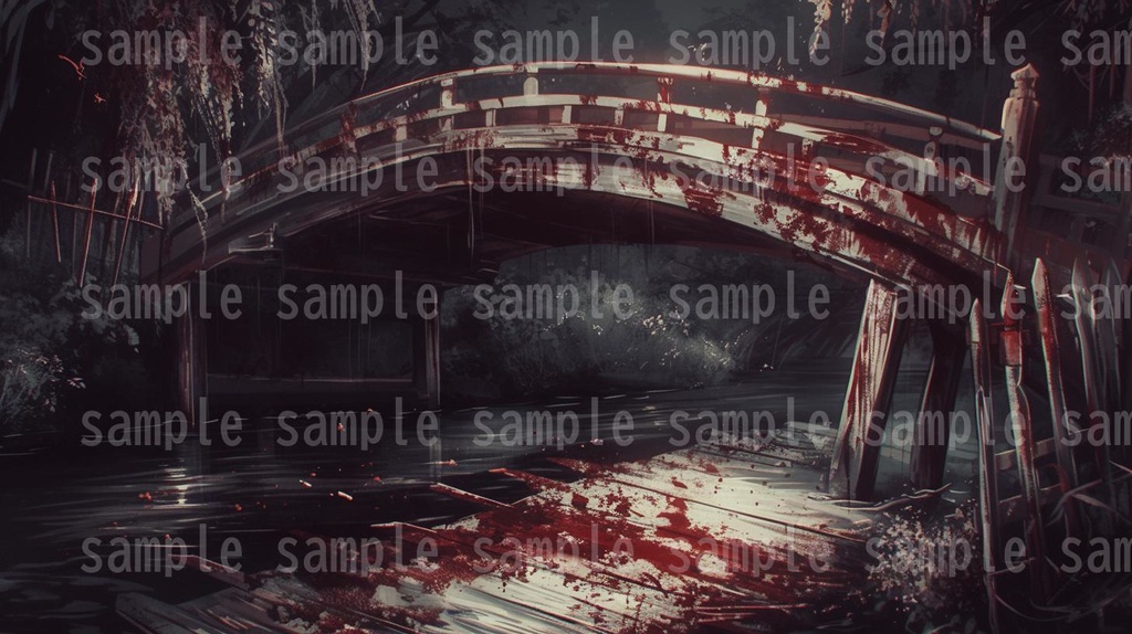 【202枚】和風ホラー背景イラスト/風景画/TRPG/怖い背景画