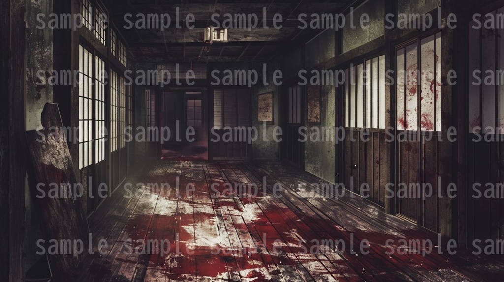 【202枚】和風ホラー背景イラスト/風景画/TRPG/怖い背景画