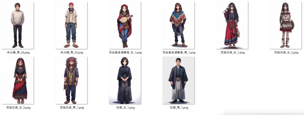 【172枚】現代人立ち絵イラスト【著作権フリー素材】TRPG