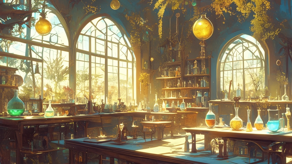 【100枚】魔法学園ファンタジーRPG 背景イラスト集【著作権フリー】