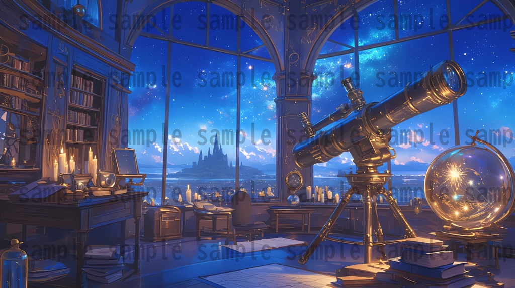 【100枚】魔法学園ファンタジーRPG 背景イラスト集【著作権フリー】