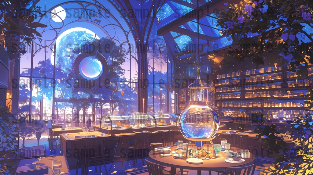 【100枚】魔法学園ファンタジーRPG 背景イラスト集【著作権フリー】