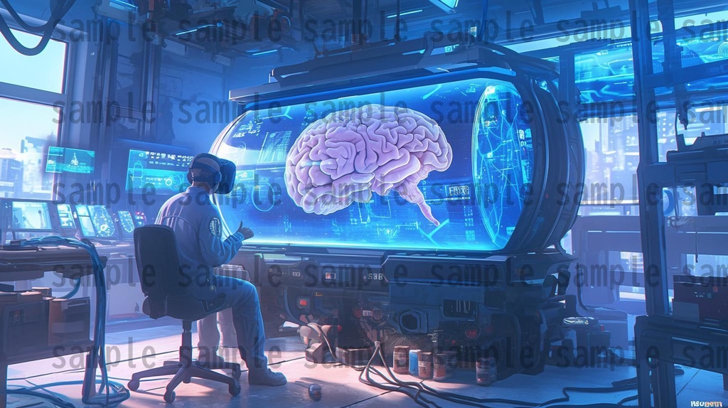 【100枚】アンドロイド研究所 SFファンタジー 背景イラスト集【著作権フリー】