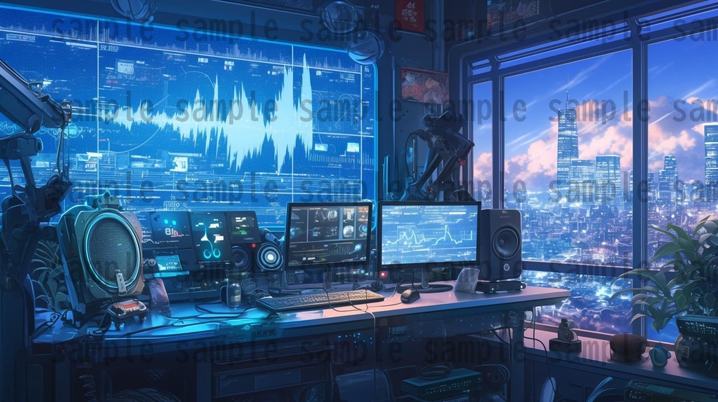 【100枚】アンドロイド研究所 SFファンタジー 背景イラスト集【著作権フリー】