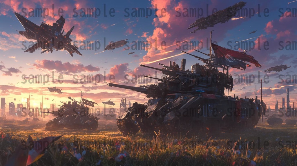 【100枚】アンドロイド研究所 SFファンタジー 背景イラスト集【著作権フリー】