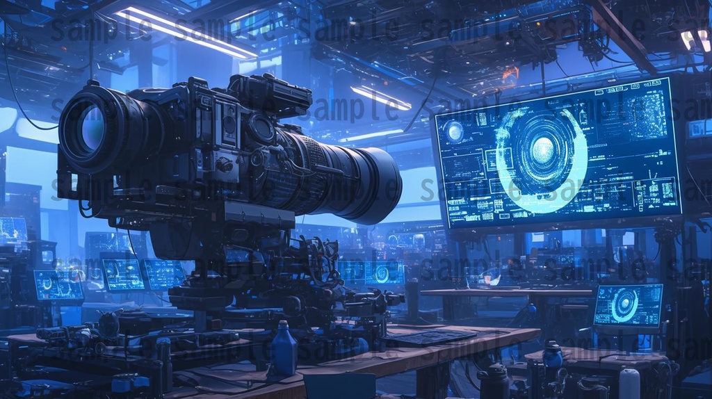 【100枚】アンドロイド研究所 SFファンタジー 背景イラスト集【著作権フリー】