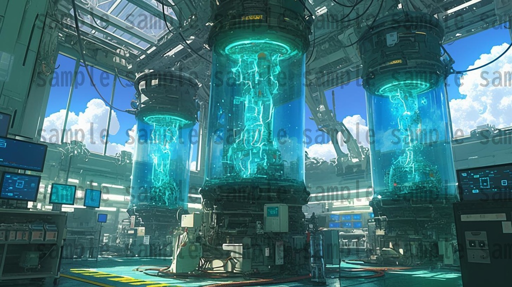 【100枚】アンドロイド研究所 SFファンタジー 背景イラスト集【著作権フリー】