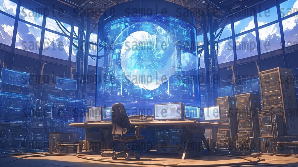 【100枚】アンドロイド研究所 SFファンタジー 背景イラスト集【著作権フリー】