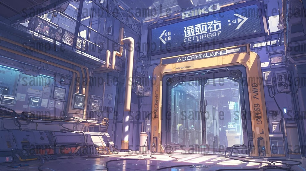 【100枚】アンドロイド研究所 SFファンタジー 背景イラスト集【著作権フリー】