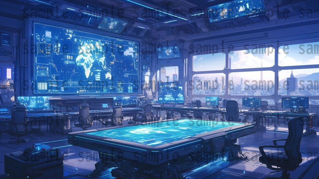 【100枚】アンドロイド研究所 SFファンタジー 背景イラスト集【著作権フリー】