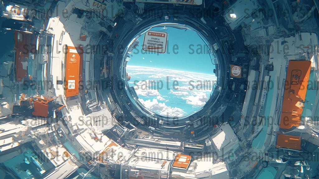 【100枚】アンドロイド研究所 SFファンタジー 背景イラスト集【著作権フリー】