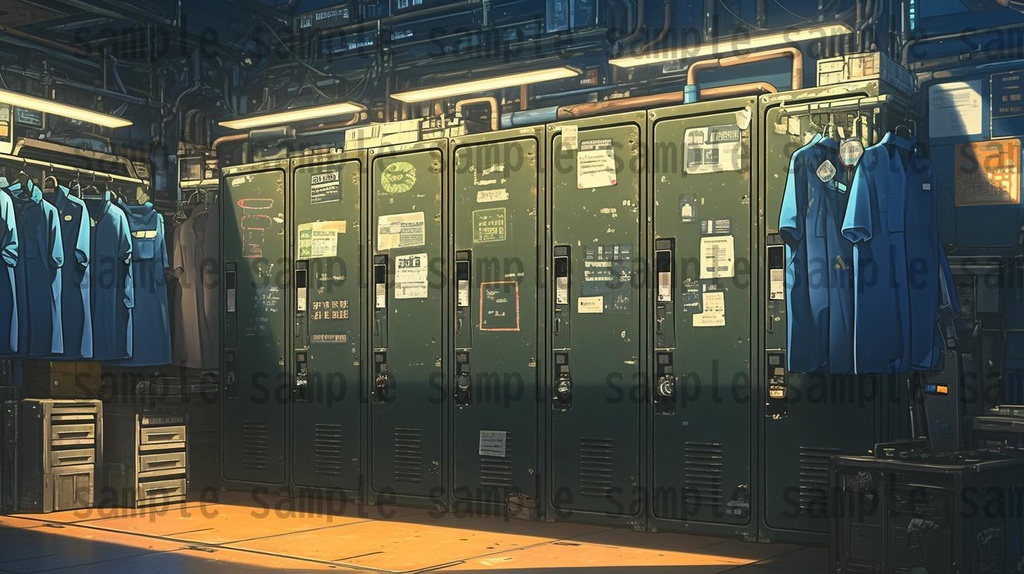 【100枚】アンドロイド研究所 SFファンタジー 背景イラスト集【著作権フリー】