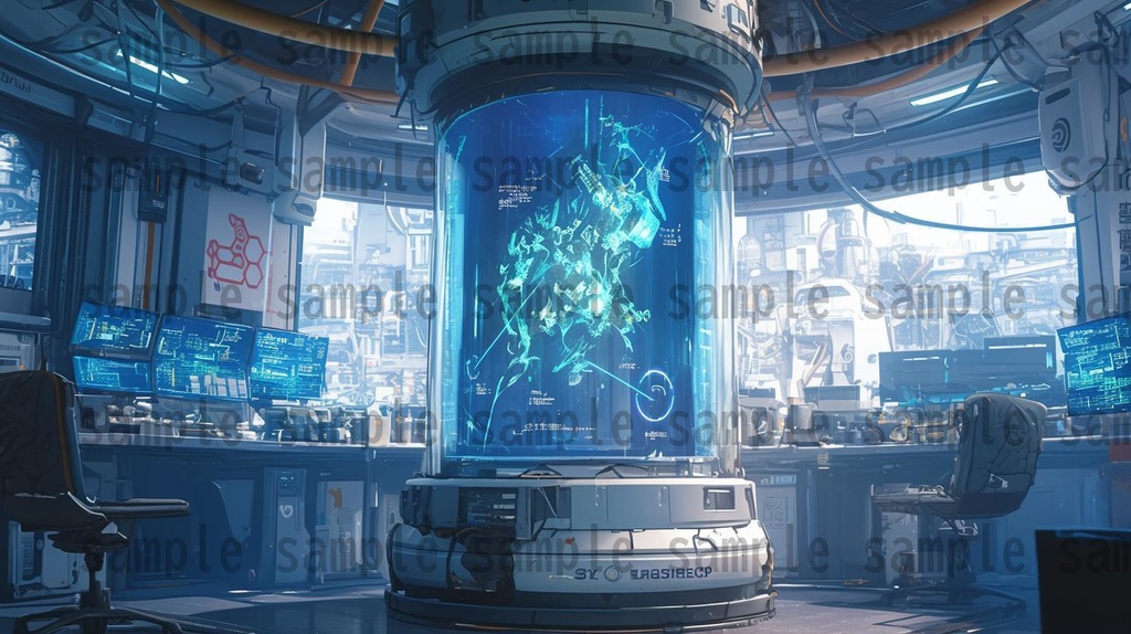 【100枚】アンドロイド研究所 SFファンタジー 背景イラスト集【著作権フリー】