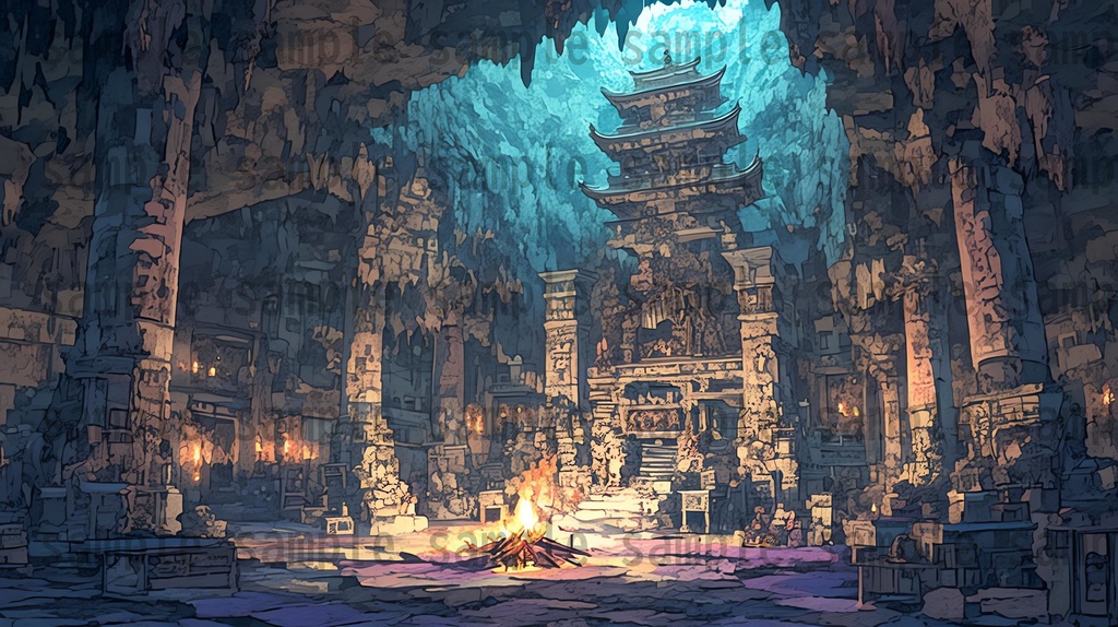 【104枚】和風ファンタジーRPG 背景イラスト集【著作権フリー】