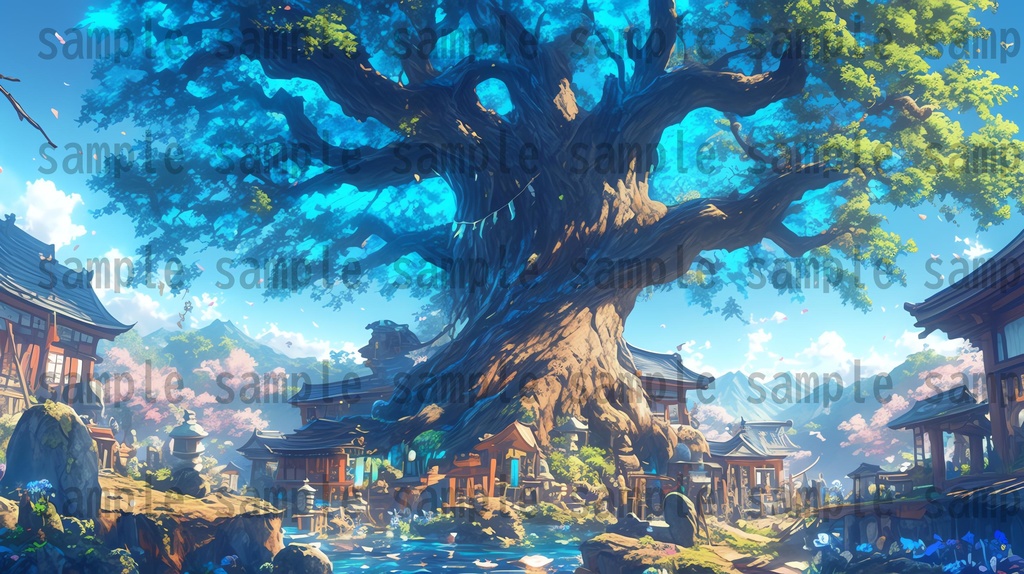 【104枚】和風ファンタジーRPG 背景イラスト集【著作権フリー】