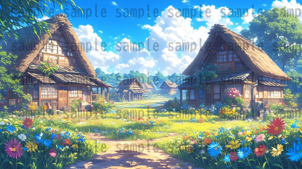 【104枚】和風ファンタジーRPG 背景イラスト集【著作権フリー】