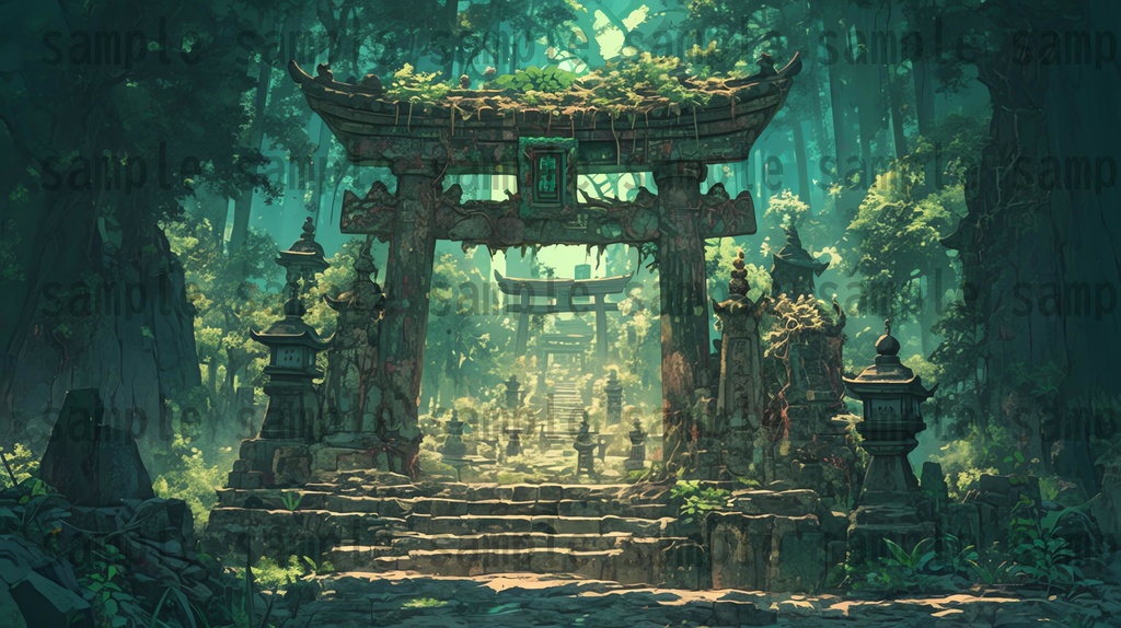 【104枚】和風ファンタジーRPG 背景イラスト集【著作権フリー】