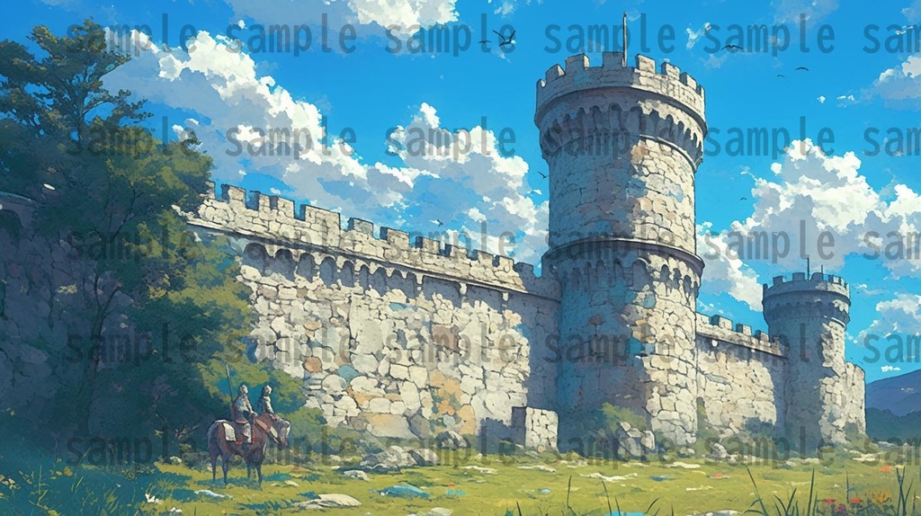 【104枚】王都 背景イラスト集【著作権フリー】ファンタジーRPG