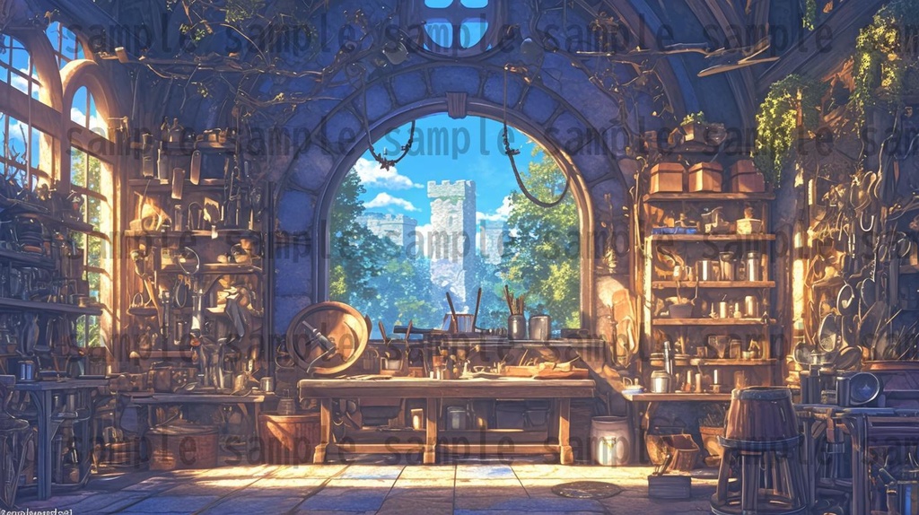 【104枚】王都 背景イラスト集【著作権フリー】ファンタジーRPG