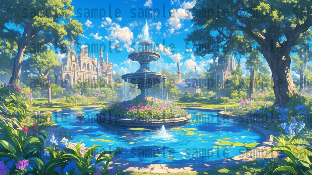 【104枚】王都 背景イラスト集【著作権フリー】ファンタジーRPG