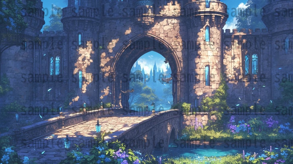 【104枚】王都 背景イラスト集【著作権フリー】ファンタジーRPG