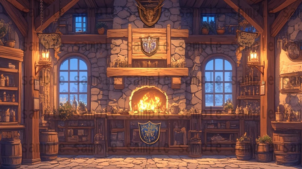 【104枚】王都 背景イラスト集【著作権フリー】ファンタジーRPG