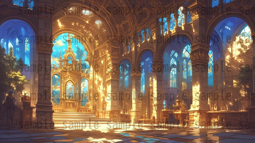 【104枚】王都 背景イラスト集【著作権フリー】ファンタジーRPG