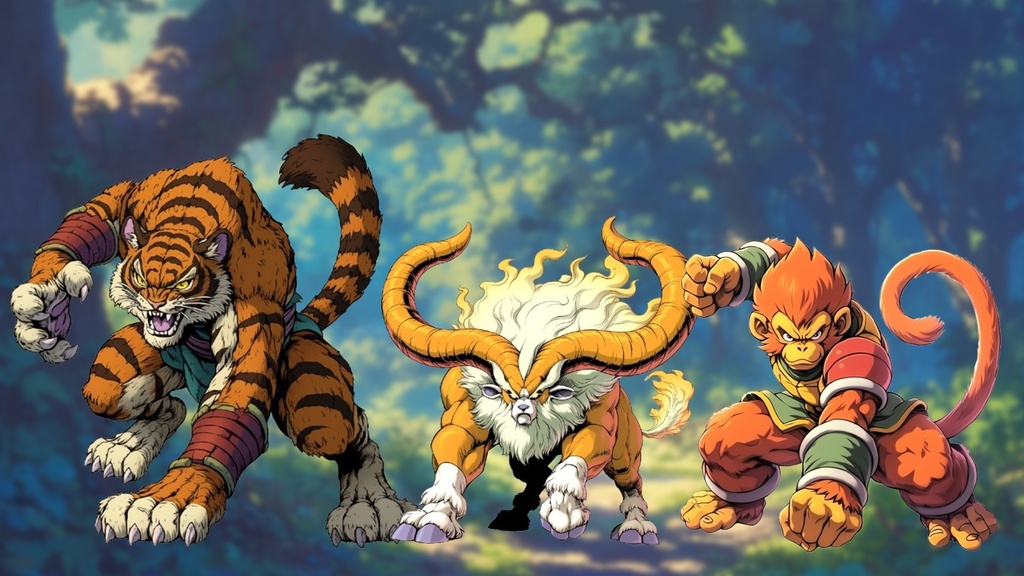 【155種】動物系モンスターイラスト 背景透過/TRPG/ゲーム/RPGツクール/挿絵/アイコン