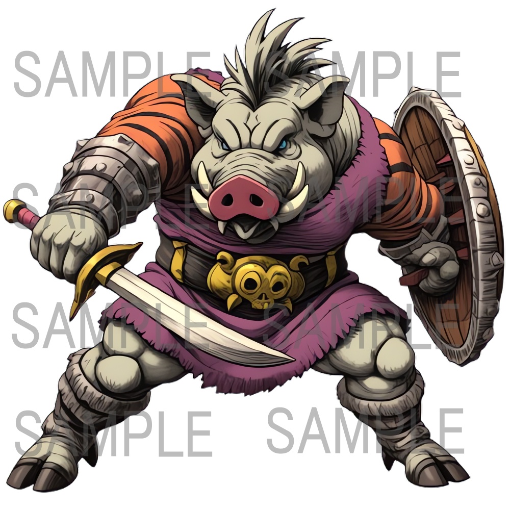 【155種】動物系モンスターイラスト 背景透過/TRPG/ゲーム/RPGツクール/挿絵/アイコン