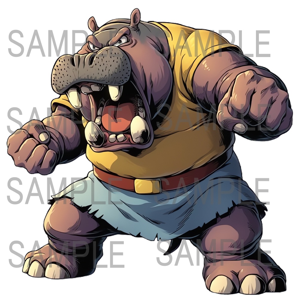 【155種】動物系モンスターイラスト 背景透過/TRPG/ゲーム/RPGツクール/挿絵/アイコン