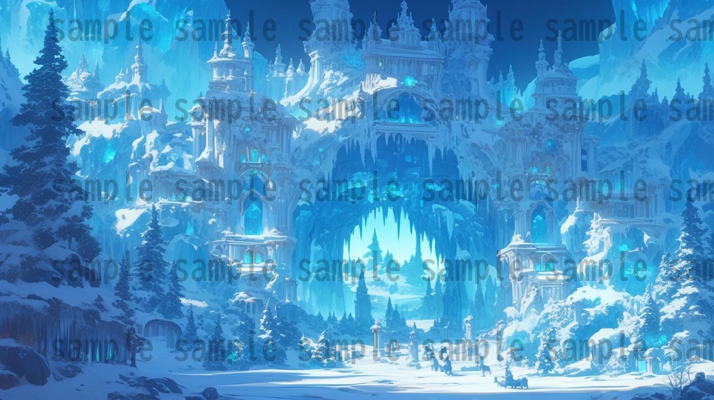 【100枚】異形危険地帯 ファンタジー背景イラスト集【著作権フリー】TRPG/RPG