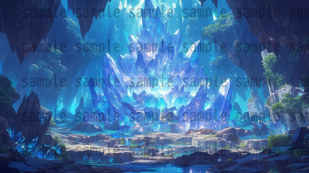 【100枚】異形危険地帯 ファンタジー背景イラスト集【著作権フリー】TRPG/RPG