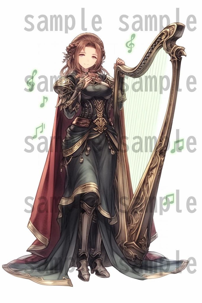 【100枚】RPG職業立ち絵イラスト part2【著作権フリー素材】TRPG